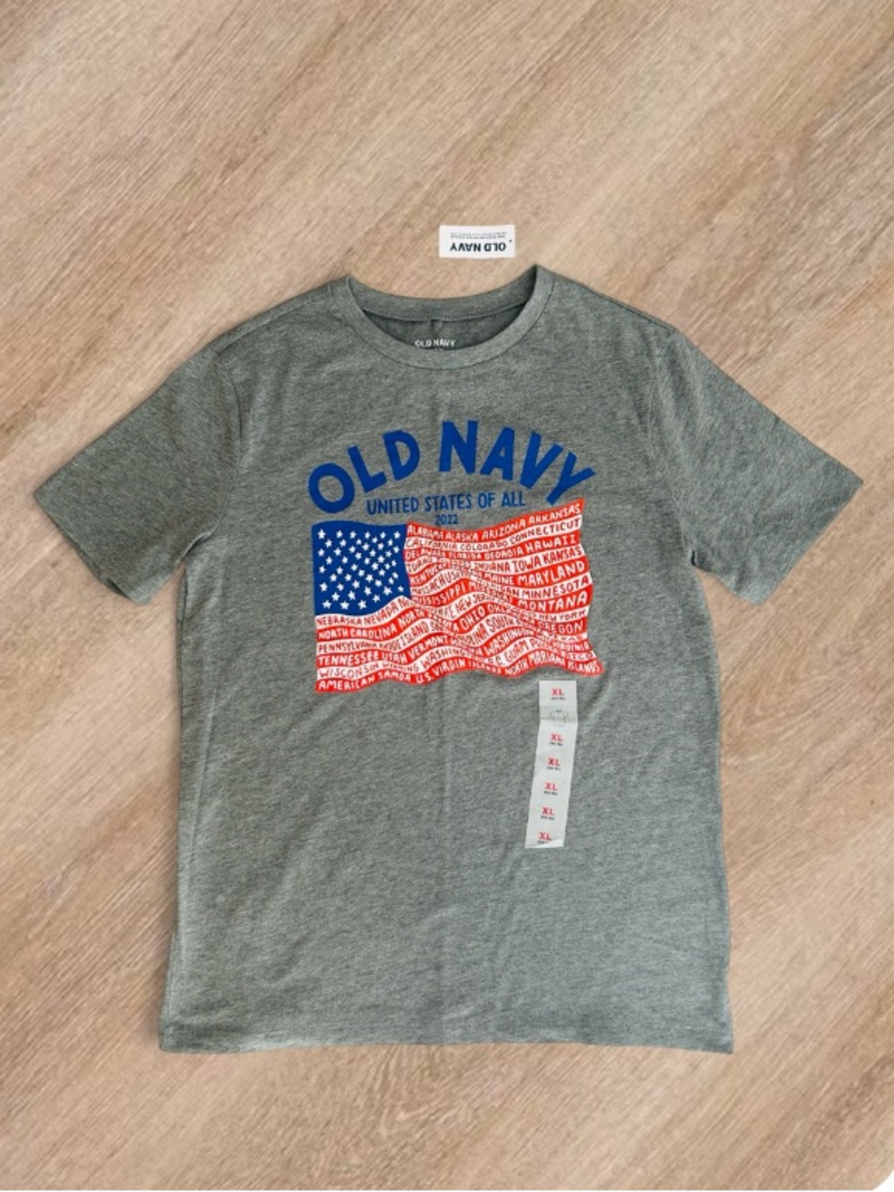 🇺🇸 Old Navy United States Of All Graphic T-Shirt XL NWT